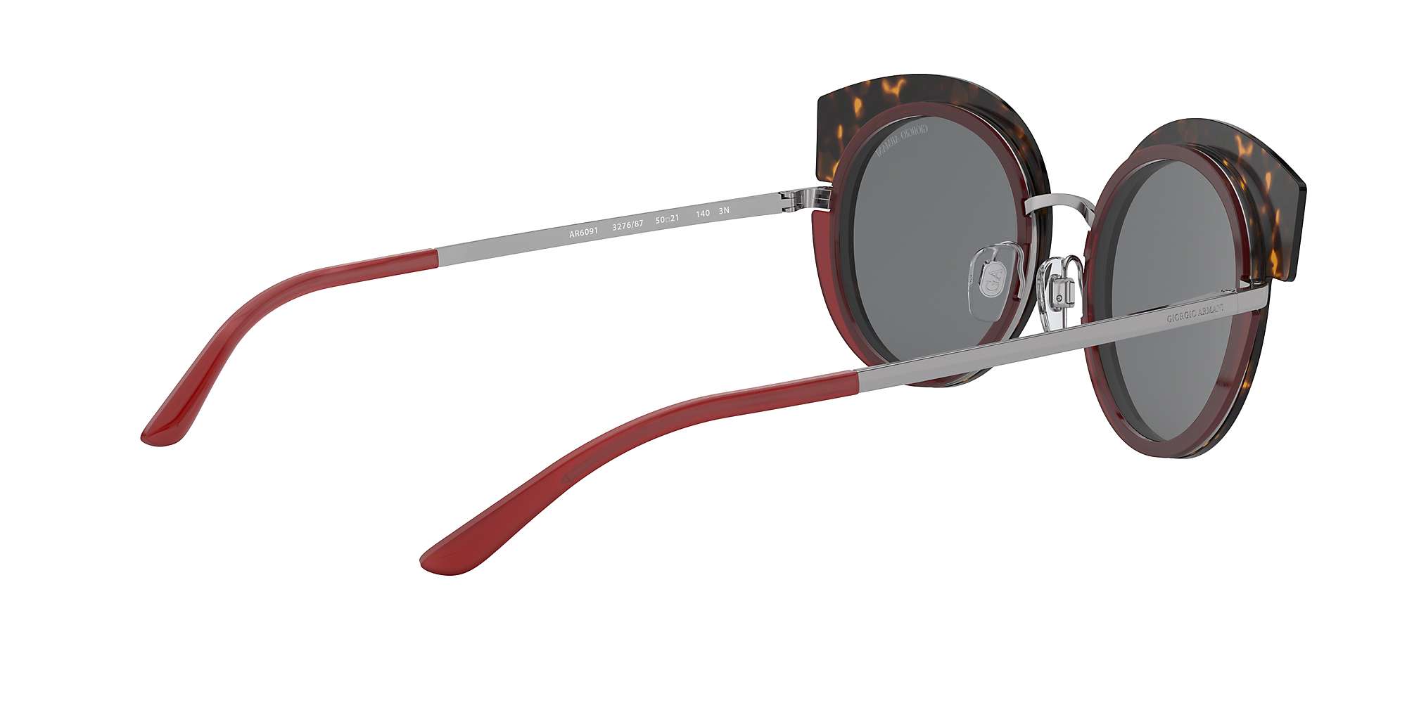 Buy Giorgio Armani AR6091 Women's Round Sunglasses Online at johnlewis.com