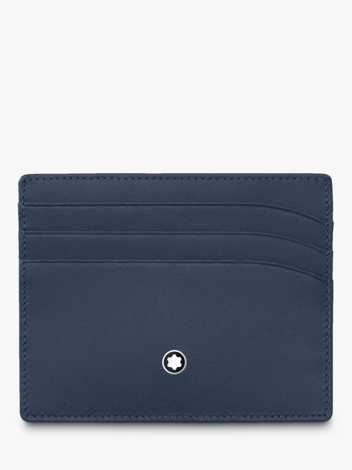Montblanc Meisterstück Leather 6 Credit Card Holder, Blue