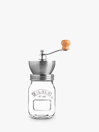 Kilner Coffee Grinder & 500ml Storage Jar Set