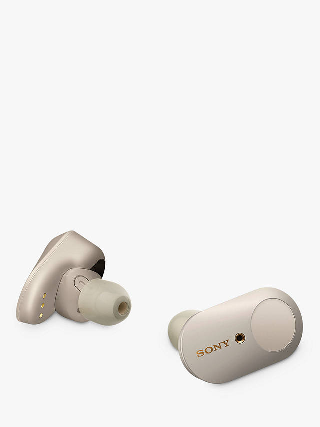 Sony WF-1000XM3 Noise Cancelling True Wireless Bluetooth NFC In-Ear Headphones with Mic/Remote, Silver