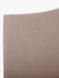 John Lewis Charlotte Full Depth Upholstered Headboard, Super King Size, Cotton Effect Pink