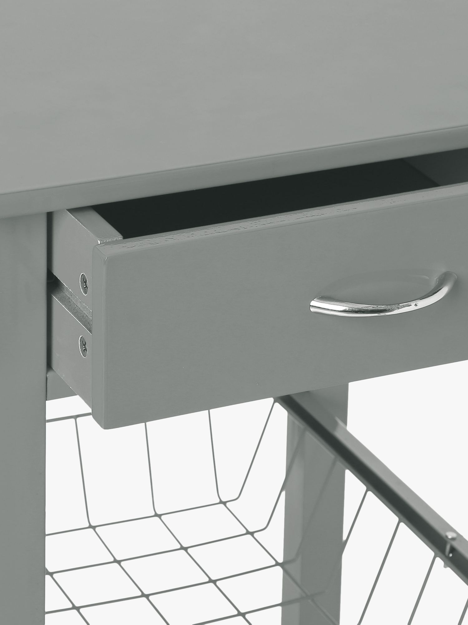 Hahn 5five Small Butcher S Trolley Grey At John Lewis Partners