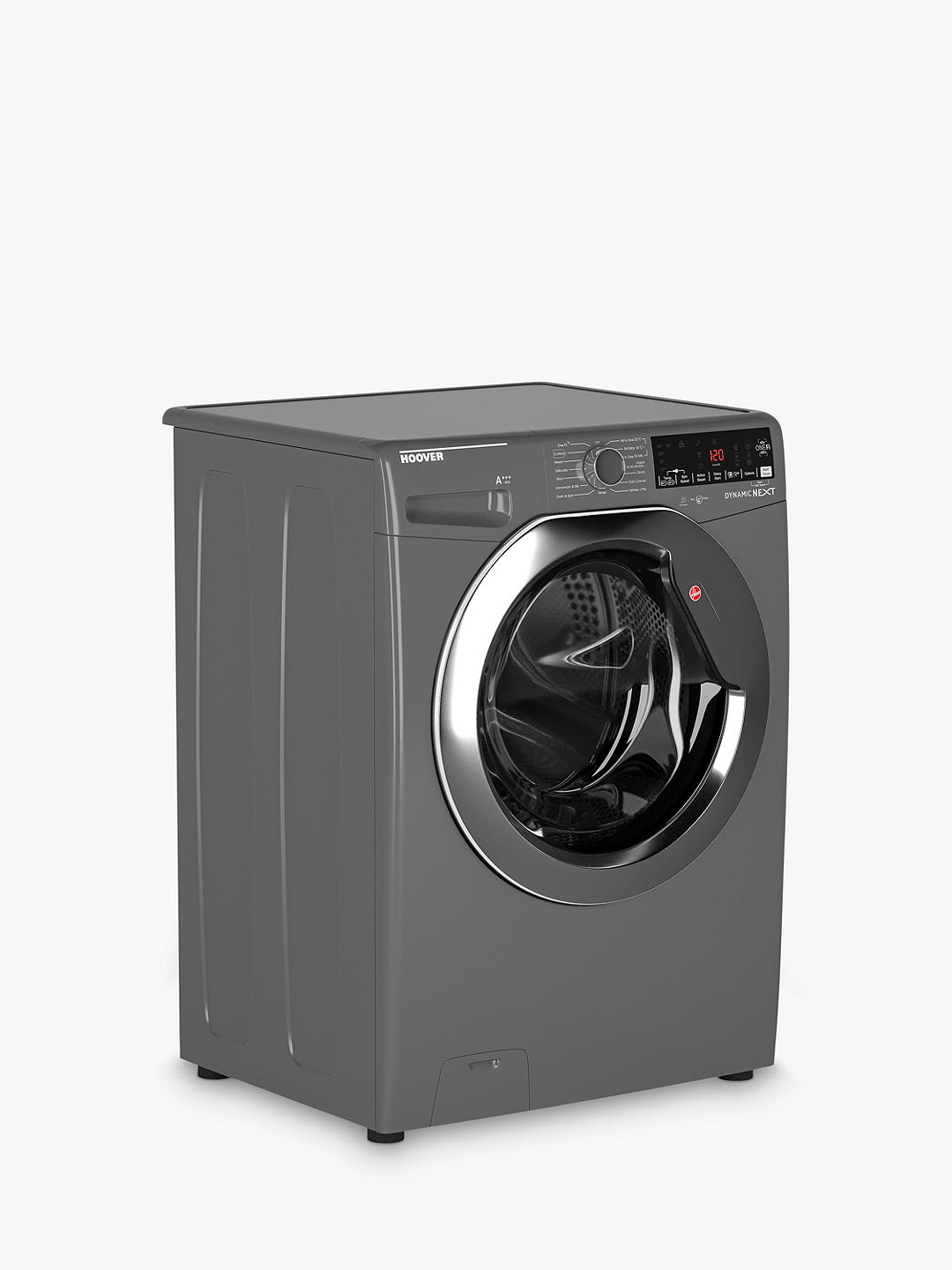 Hoover DWOA413HLC3G Dynamic Next Freestanding Washing Machine, 13kg Load, A+++kg Energy Label ...