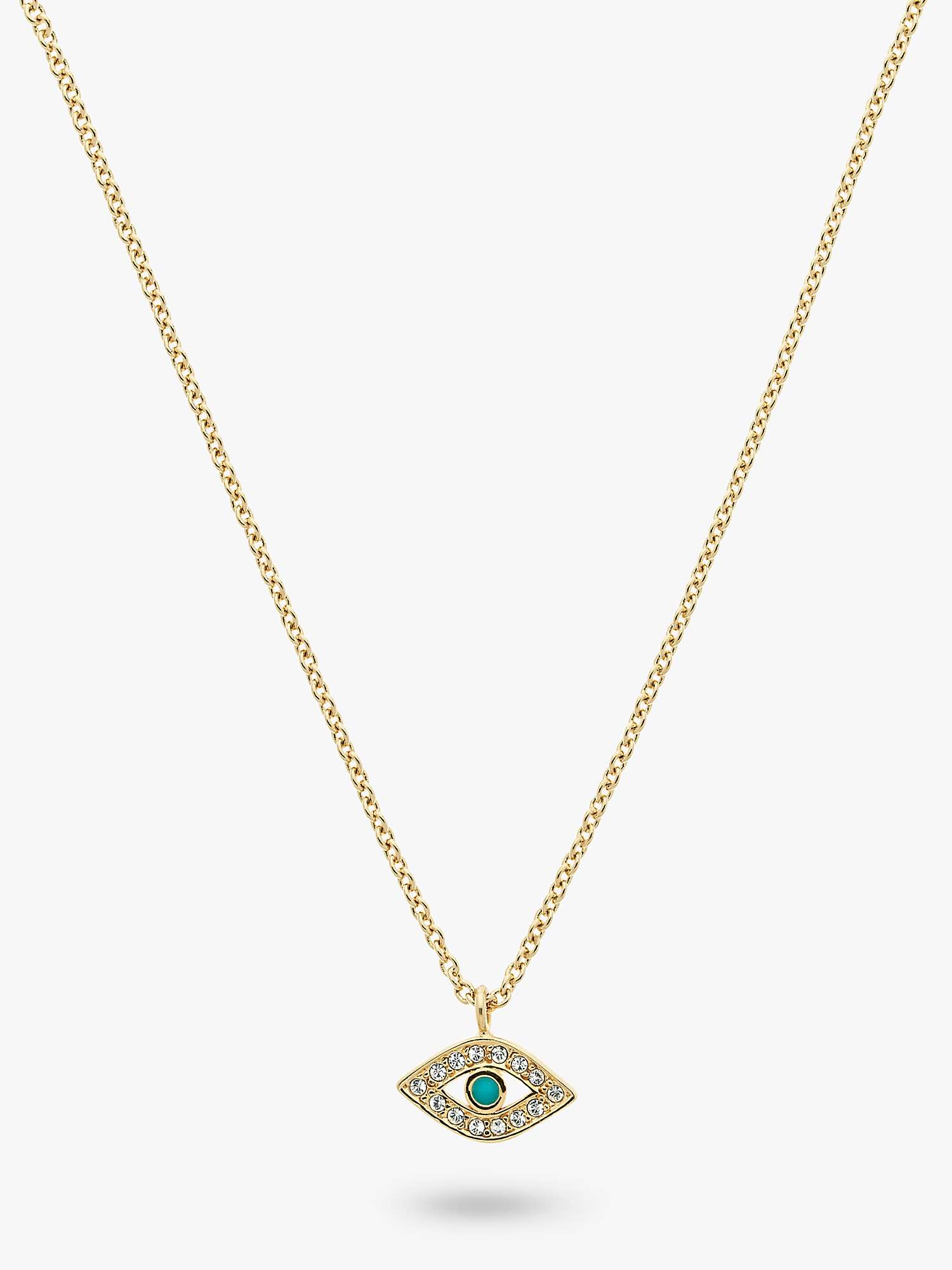 Buy Melissa Odabash Crystal Eye Pendant Necklace Online at johnlewis.com