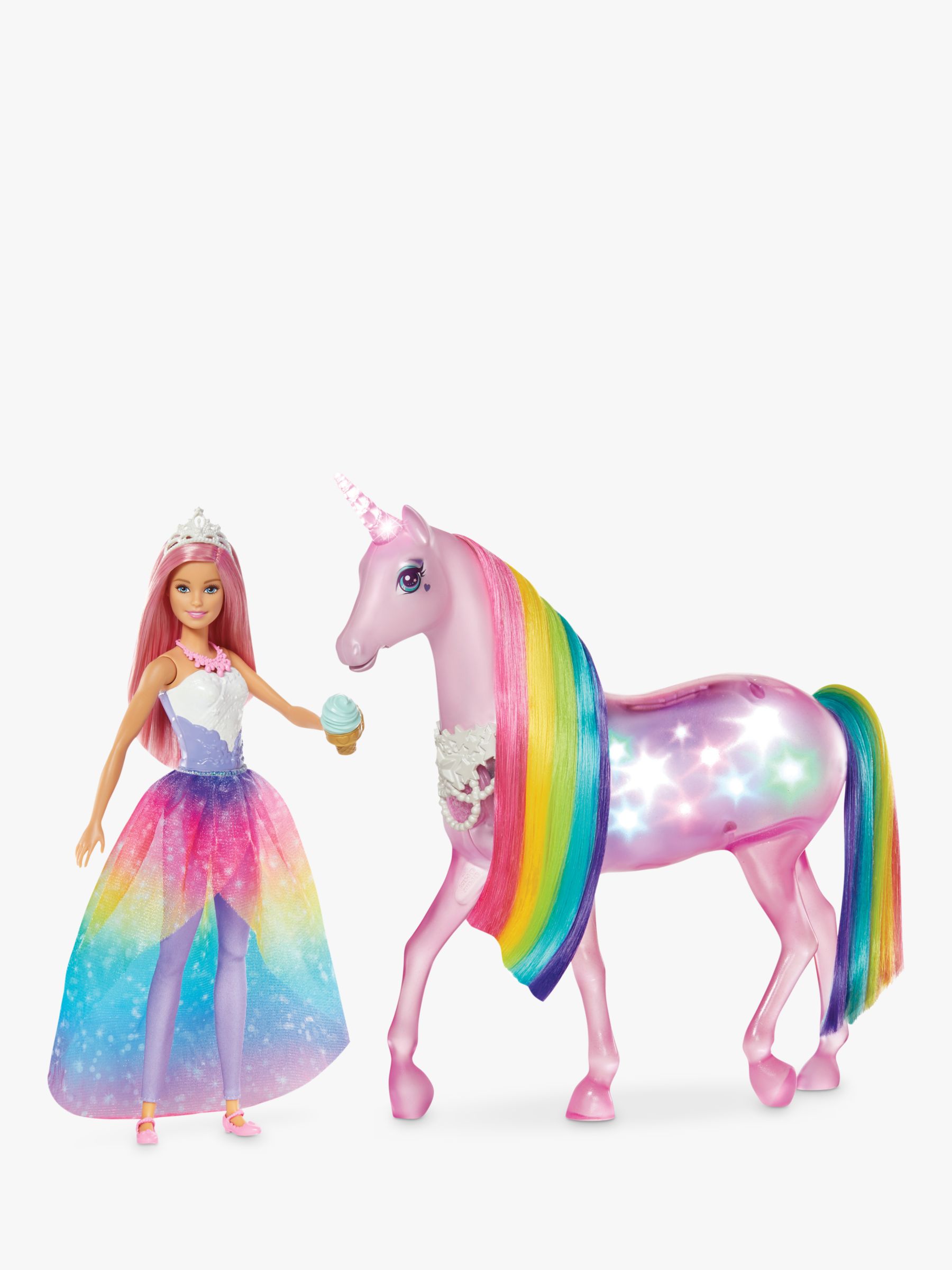barbie with unicorn
