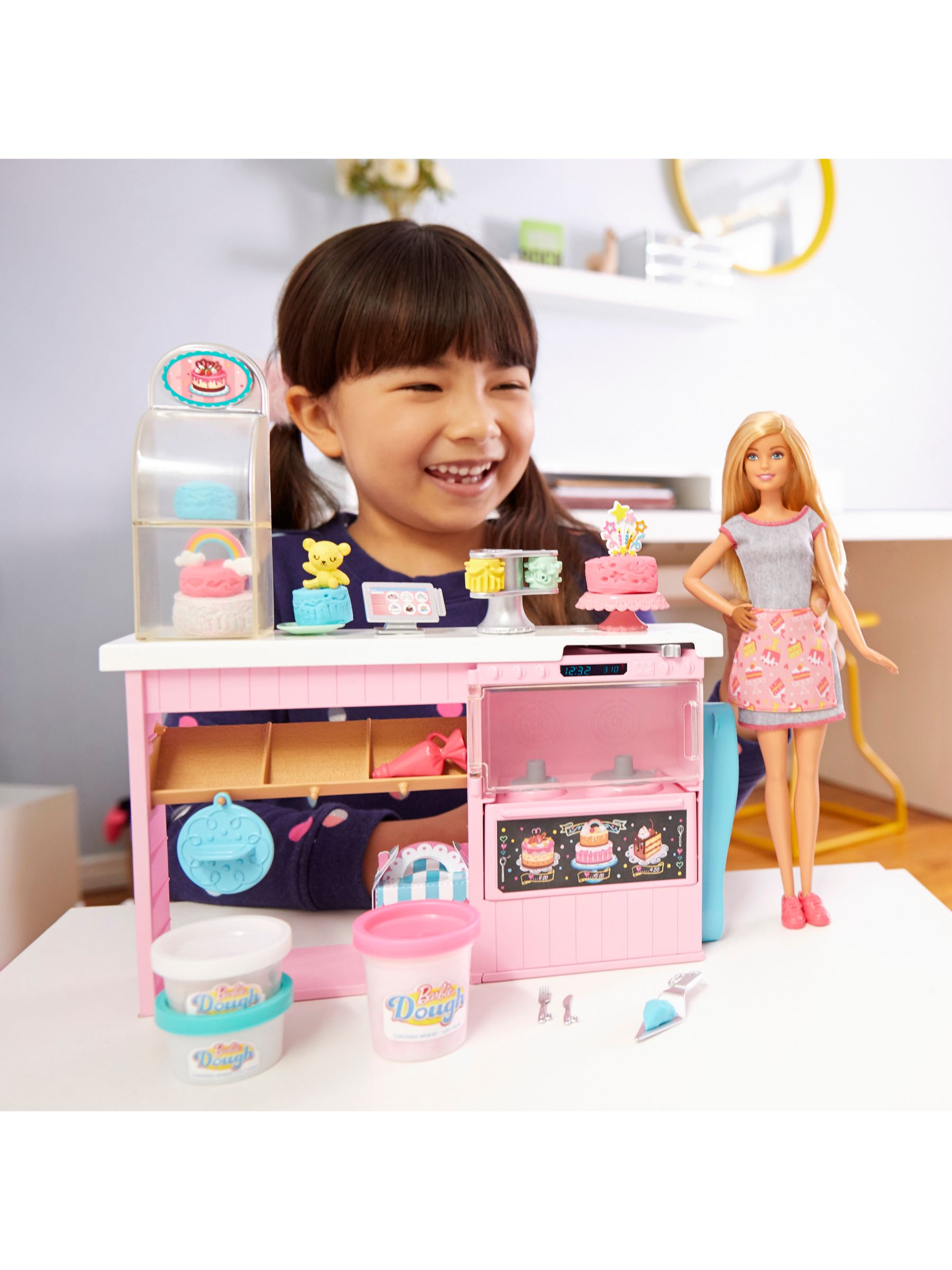 barbie bakery set