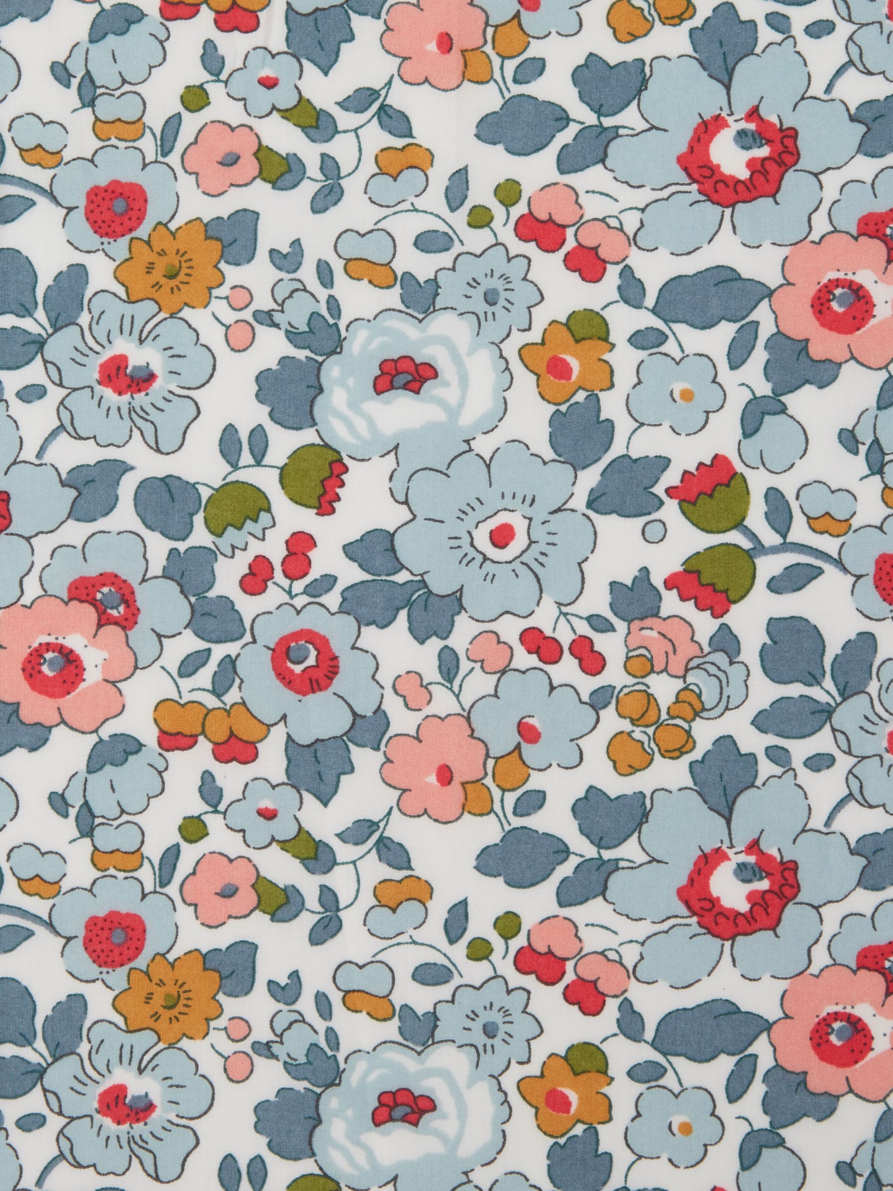 Liberty Betsy Floral Fabric, Pink