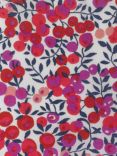 Liberty Fabrics Wiltshire Tana Lawn® Flower Print Fabric, Red