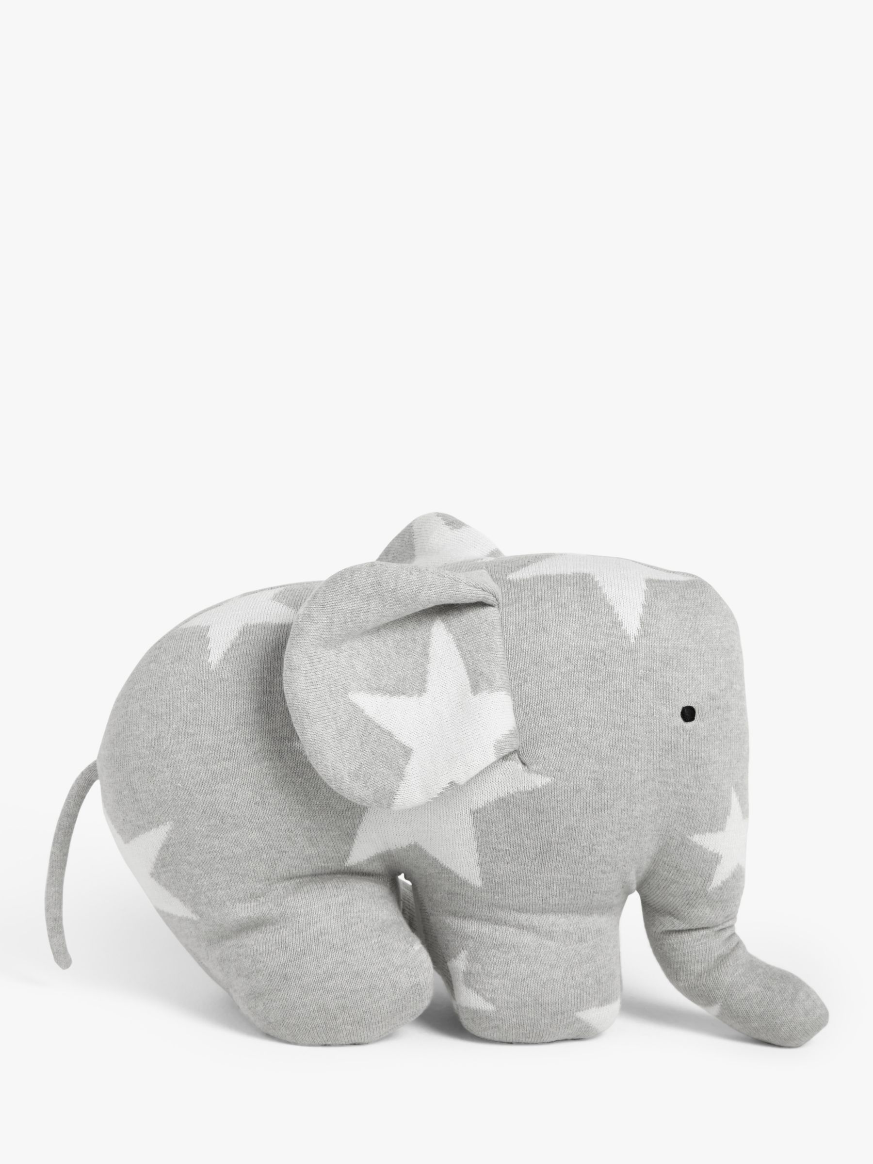 grey elephant soft toy