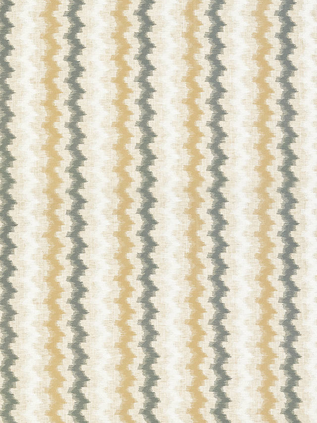 John Lewis & Partners Nomad Stripe Furnishing Fabric, Steel