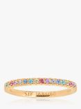 Sif Jakobs Jewellery Ellera Cubic Zirconia Band Ring, Gold/Multi