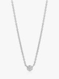 Sif Jakobs Jewellery Small Cubic Zirconia Pendant Necklace