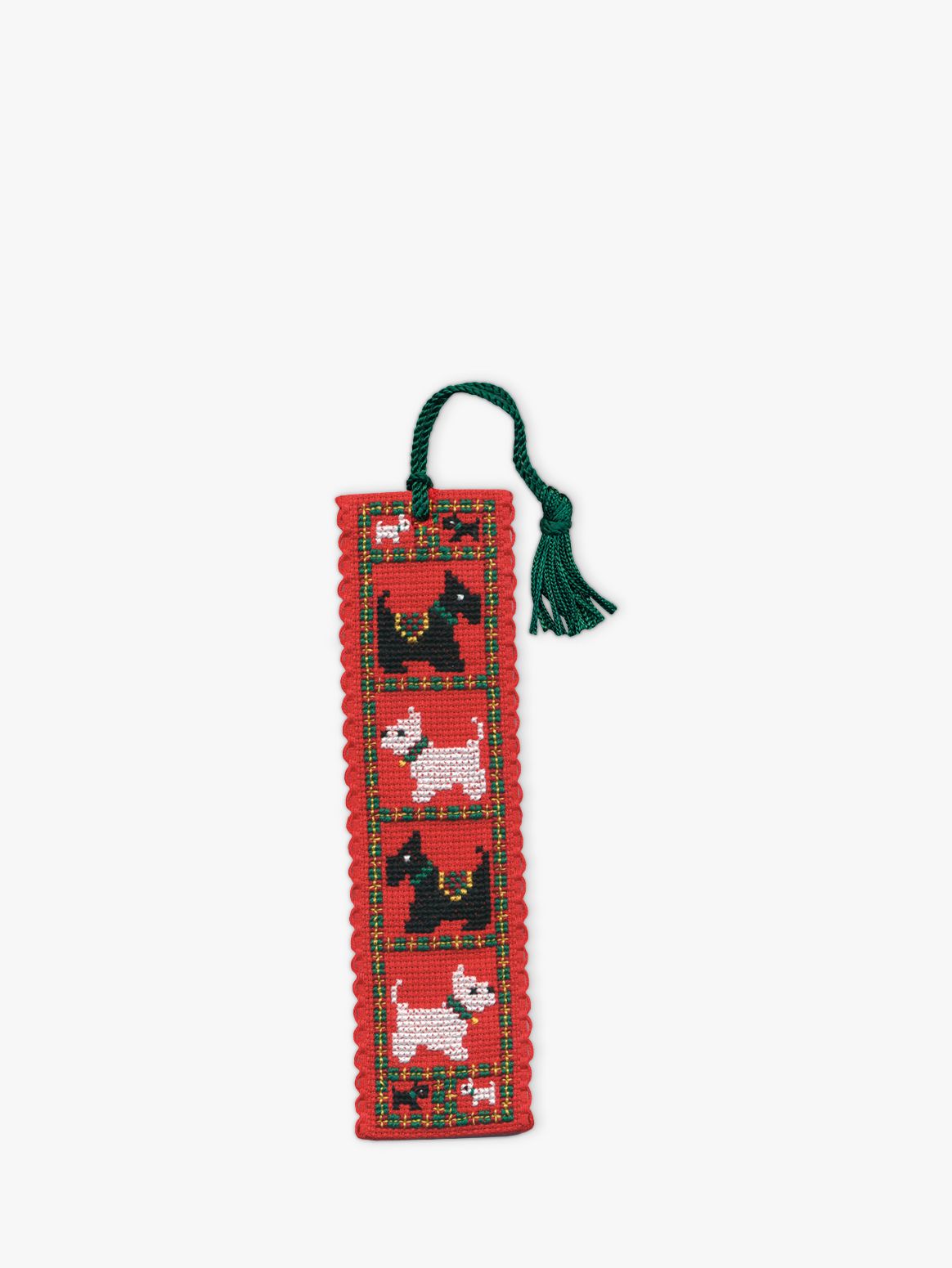 Textile Heritage Scotties and Westies Bookmark Cross Stitch Kit