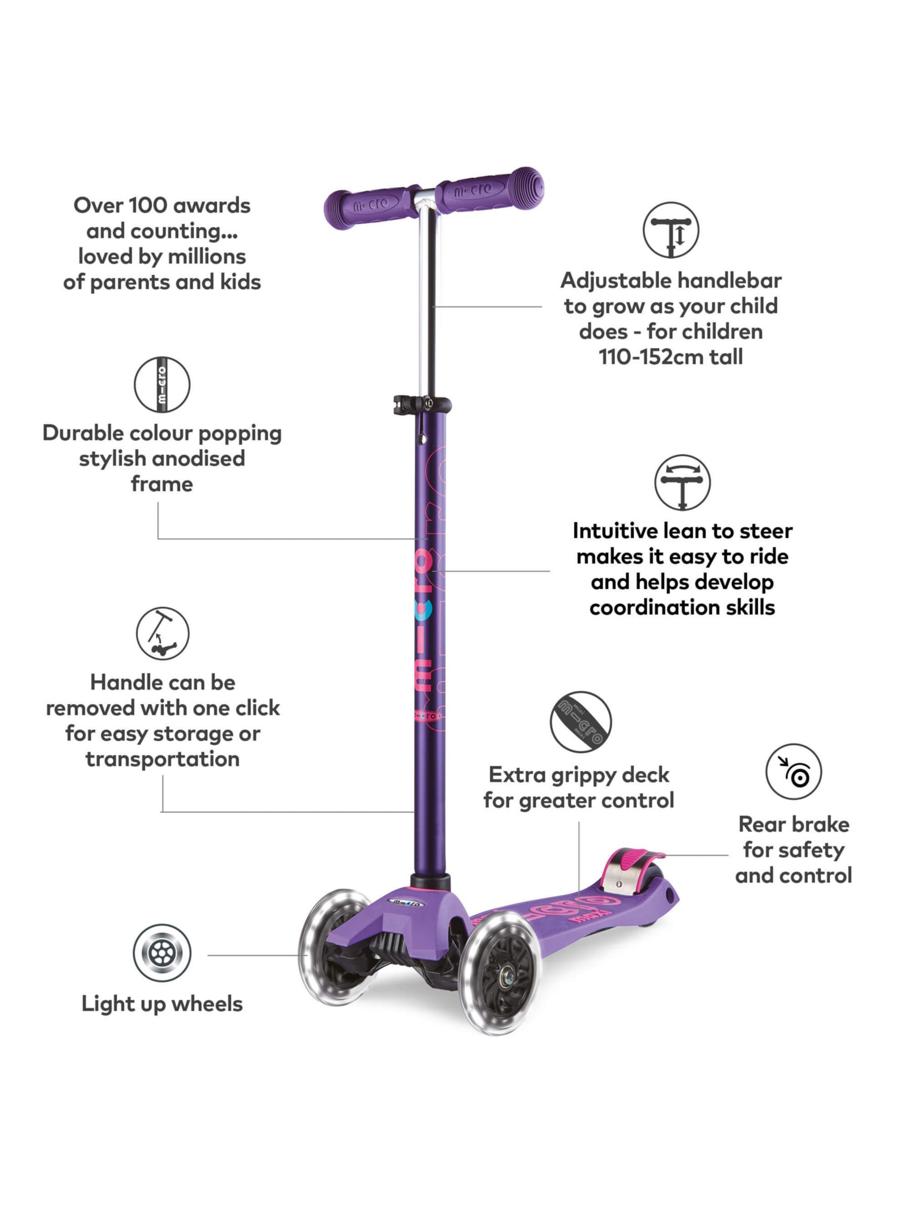 purple maxi micro scooter