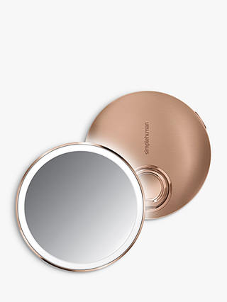 simplehuman Compact Mirror, Rose Gold