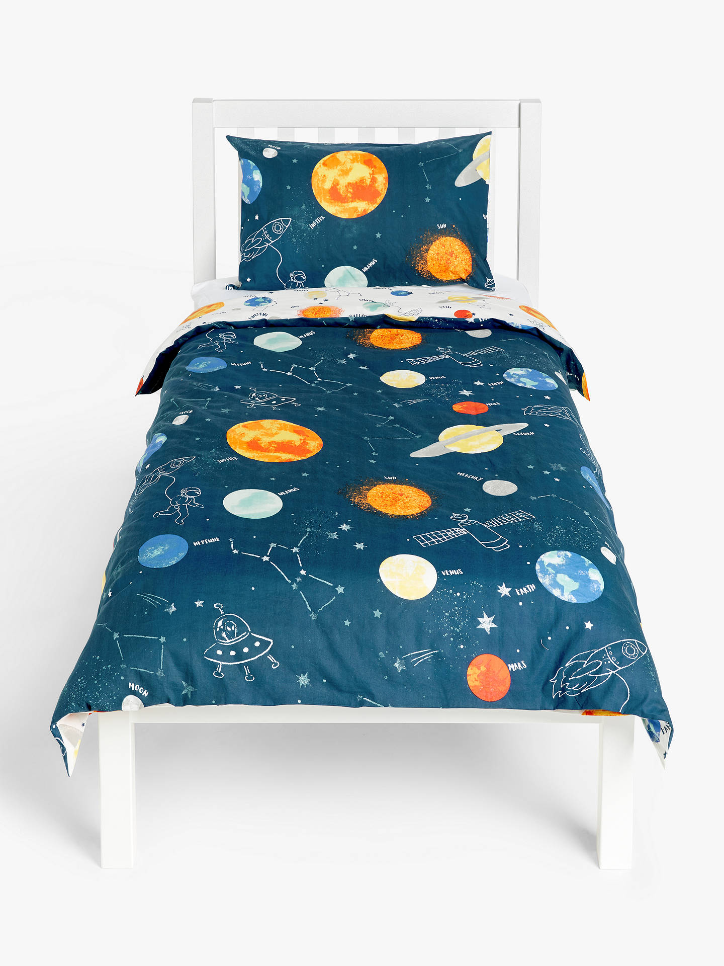 Little Home At John Lewis Outer Space Glow In The Dark Reversible