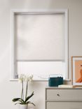 John Lewis Slub Daylight Roller Blind, Pale Grey