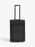 John Lewis Cannes 63cm 2-Wheel Medium Suitcase, Black
