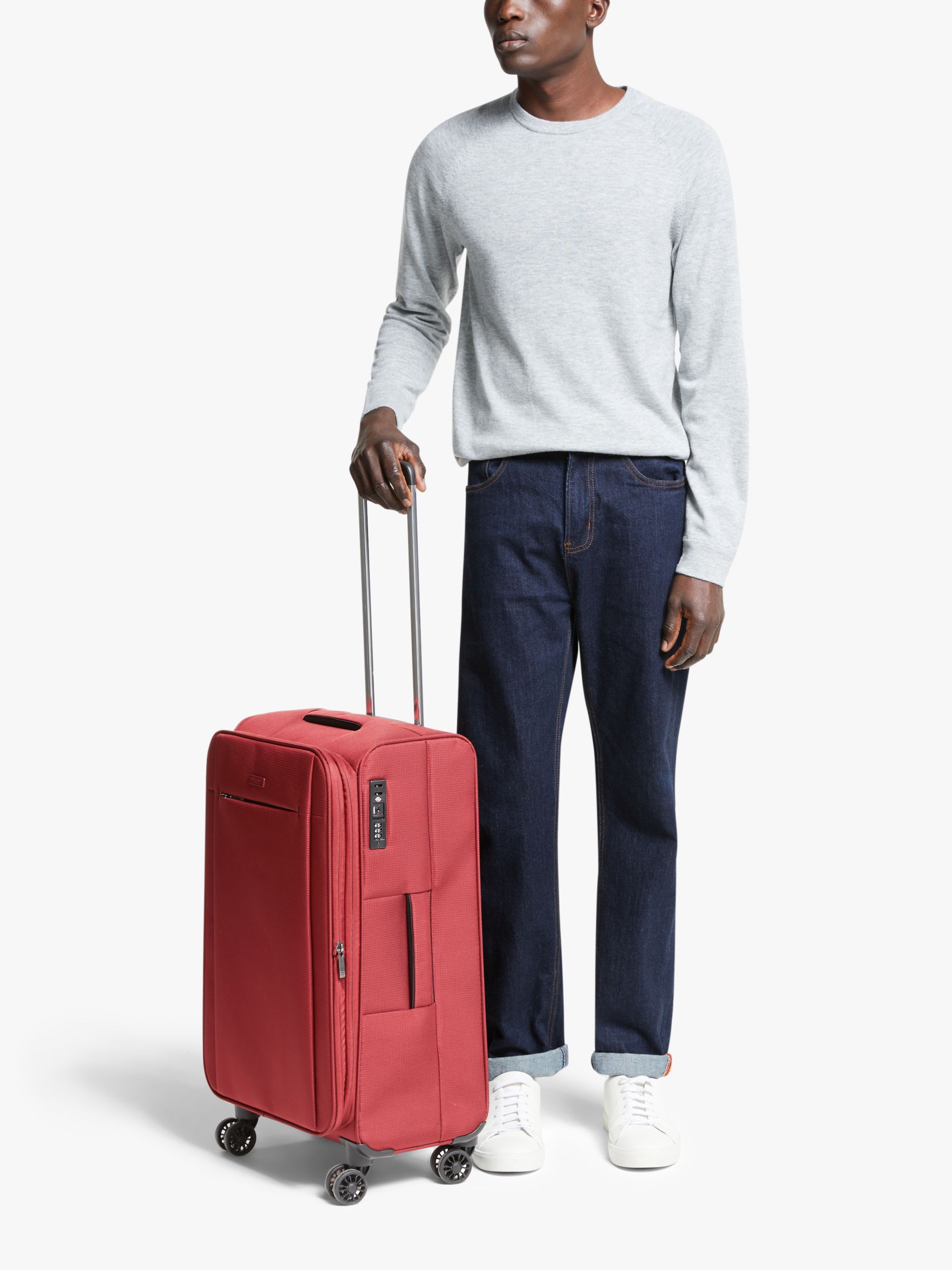 lightweight mid size suitcase