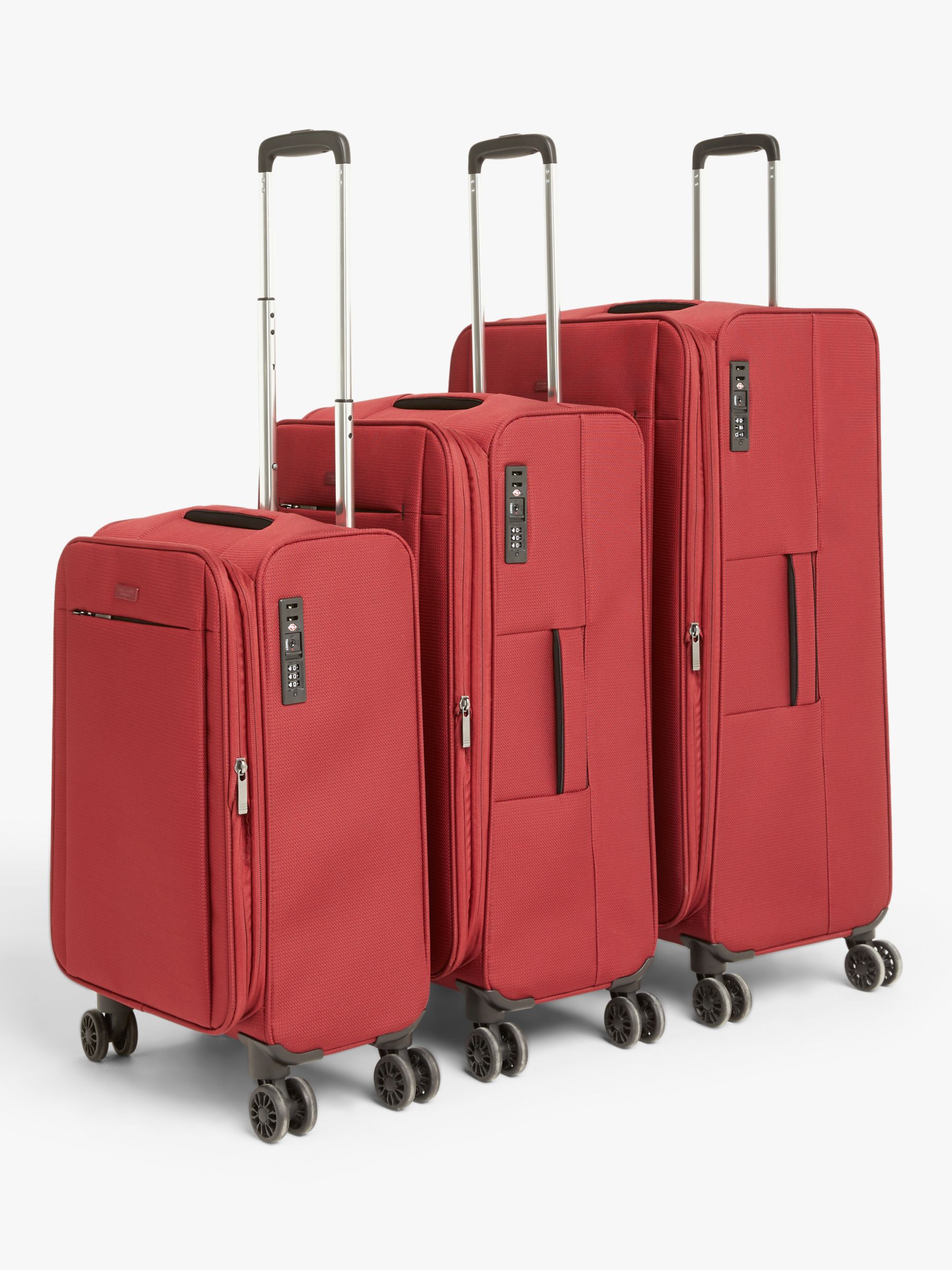 John Lewis & Partners Vienna 4-Wheel 66cm Lightweight Medium Suitcase at John Lewis & Partners