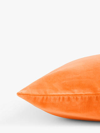 John Lewis & Partners Cotton Velvet Cushion, Sunburst