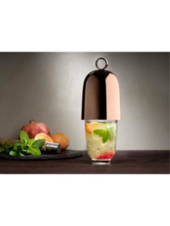 Nude Hepburn Cocktail Shaker with Metal Top