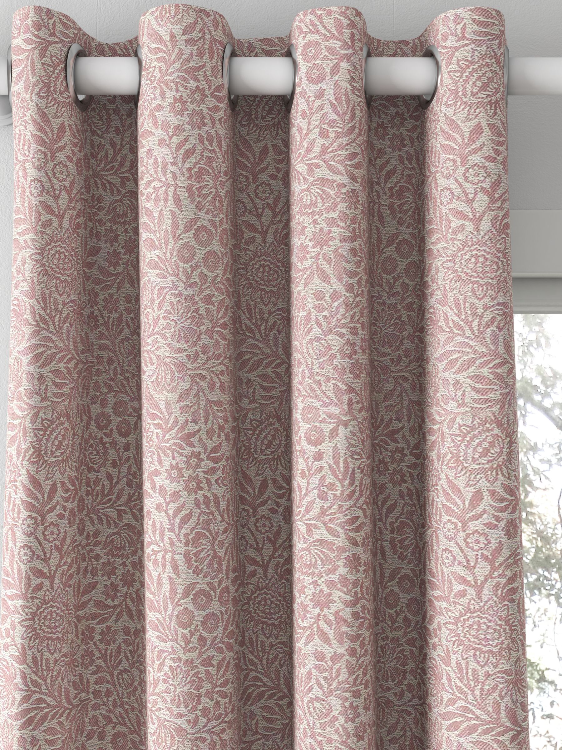 John Lewis & Partners Hidcote Weave Made to Measure Curtains or Roman