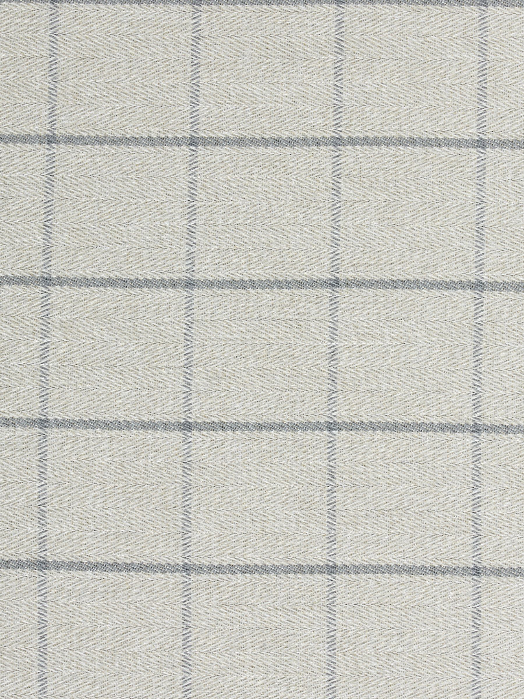 John Lewis Classic Check Made to Measure Curtains, Storm