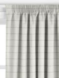 John Lewis Classic Check Made to Measure Curtains or Roman Blind, Storm