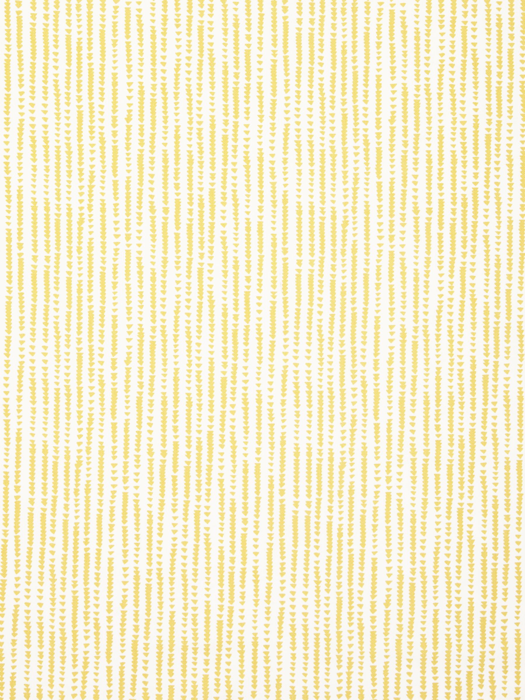 John Lewis Alvar Stripes Fabric cushion cover Citrine/grey 16"x16" Double Sided 