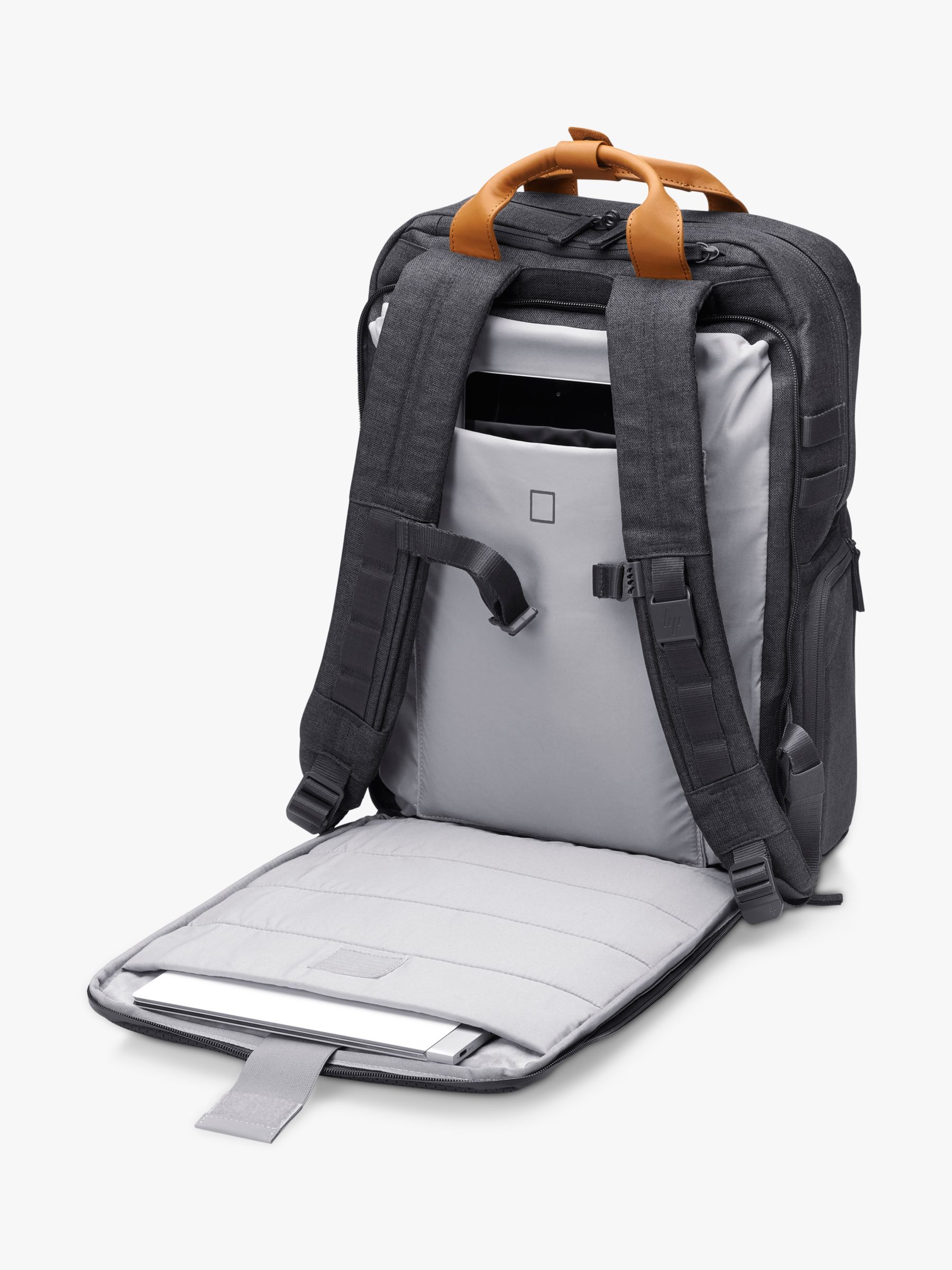 Hp Envy Urban 15 6 Laptop Backpack Grey At John Lewis Partners