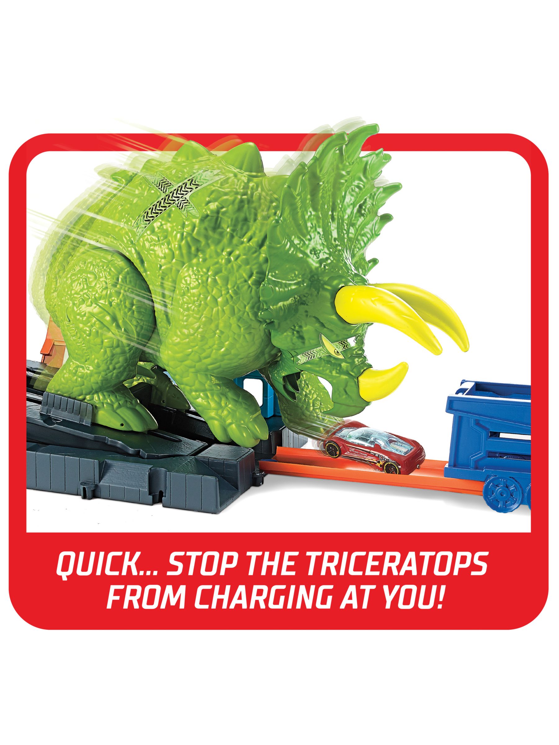 triceratops hot wheels