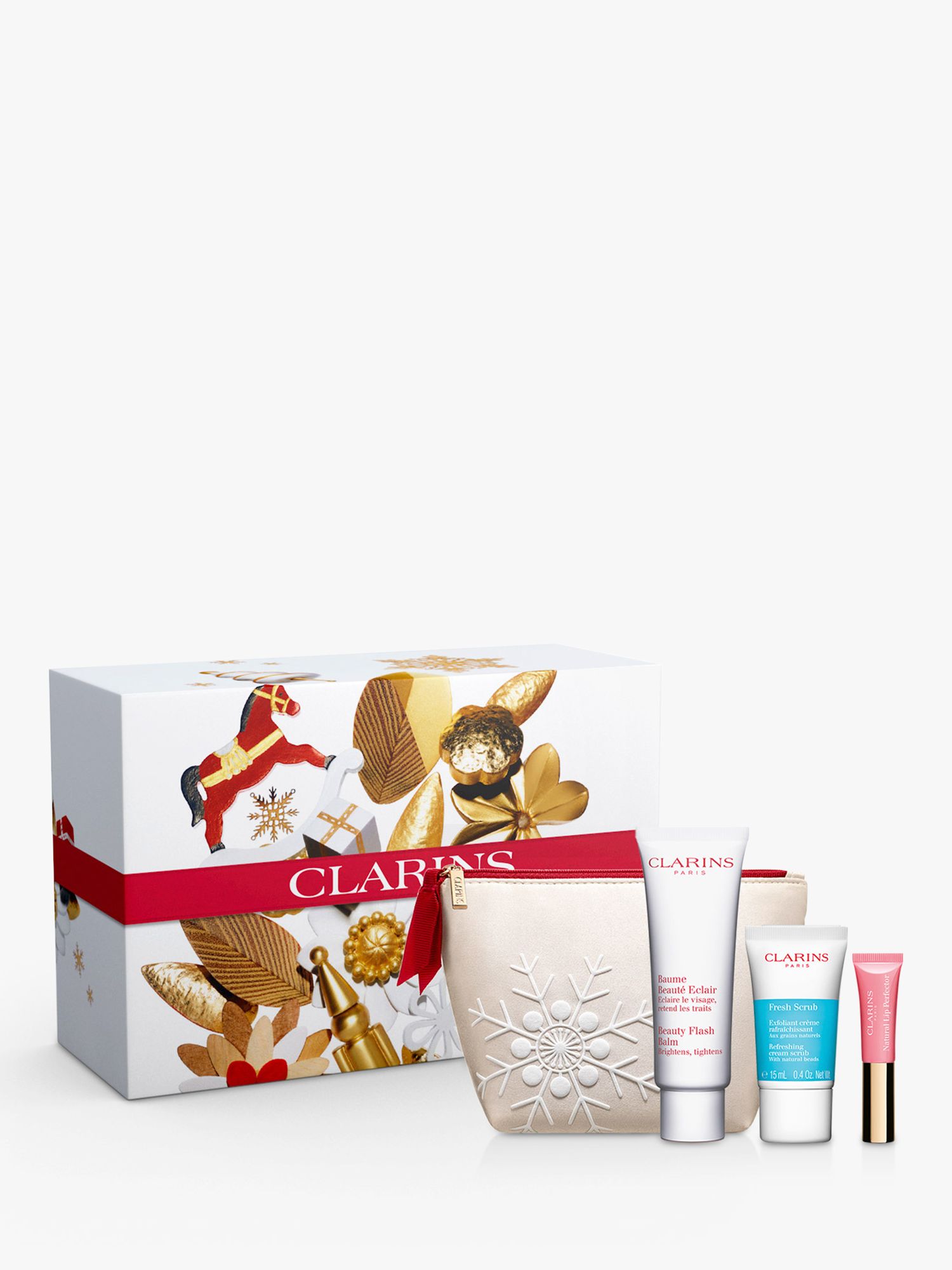 Clarins Beauty Flash Balm Skincare And Makeup Gift Set at John Lewis