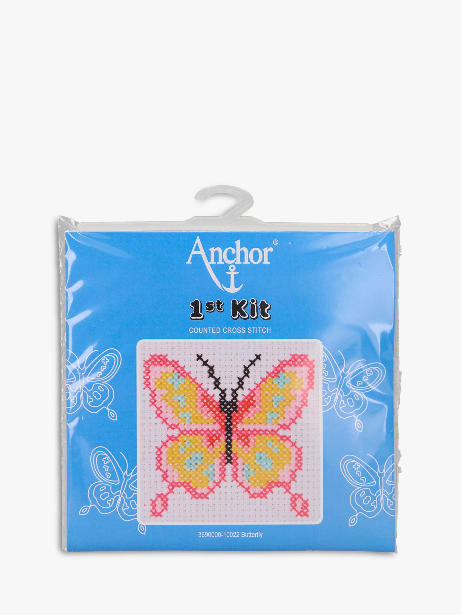 Anchor First Butterfly Counted Cross Stitch Kit