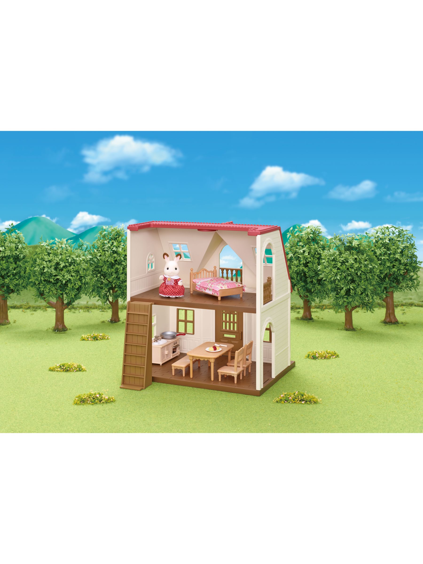 red roof sylvanian families