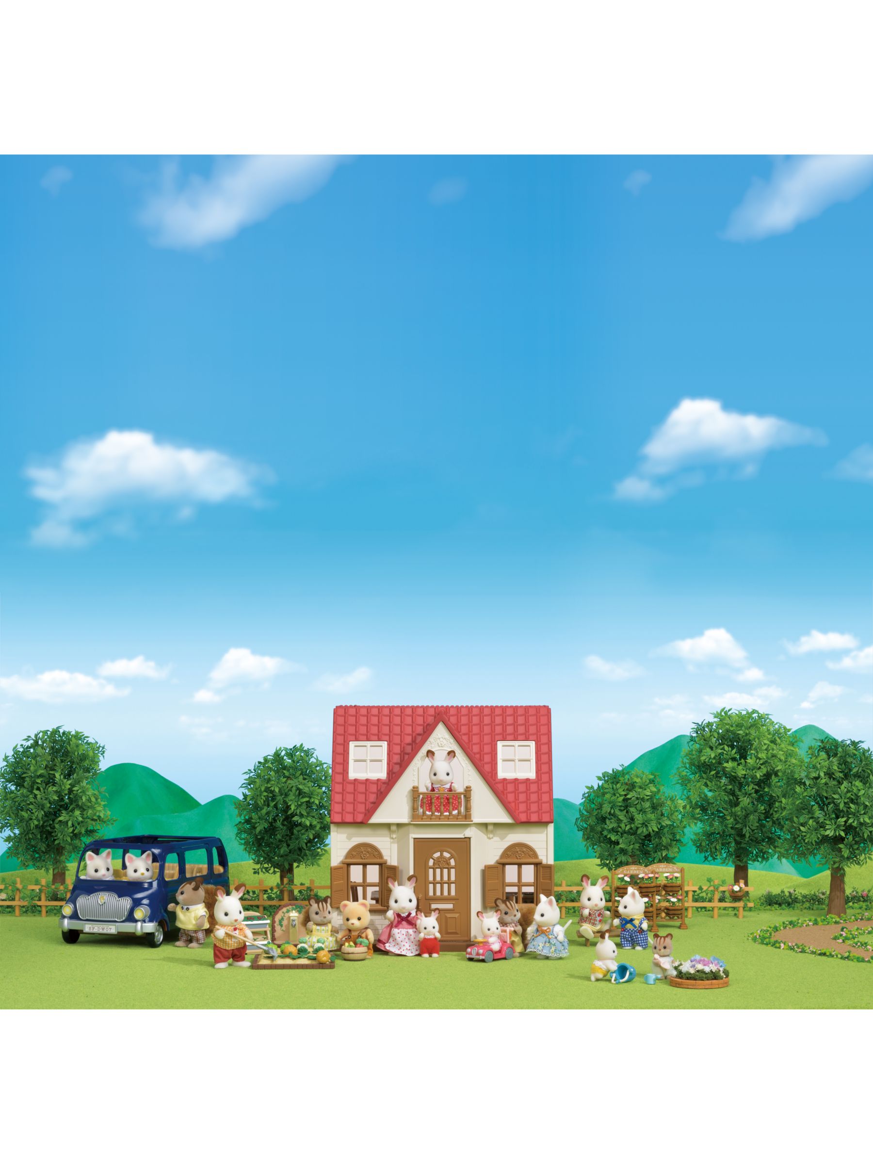 red roof country home sylvanian families