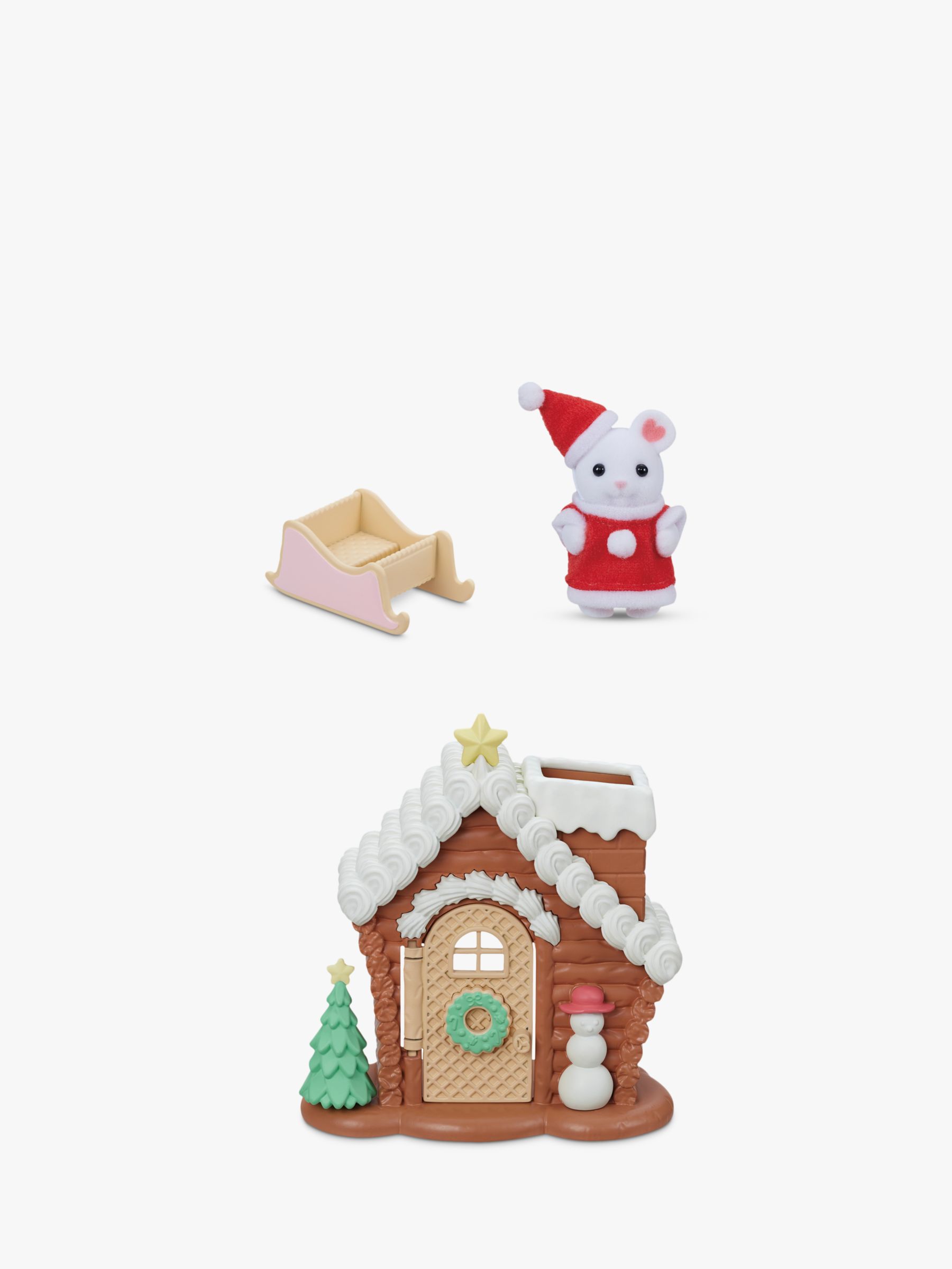 sylvanian families gingerbread house