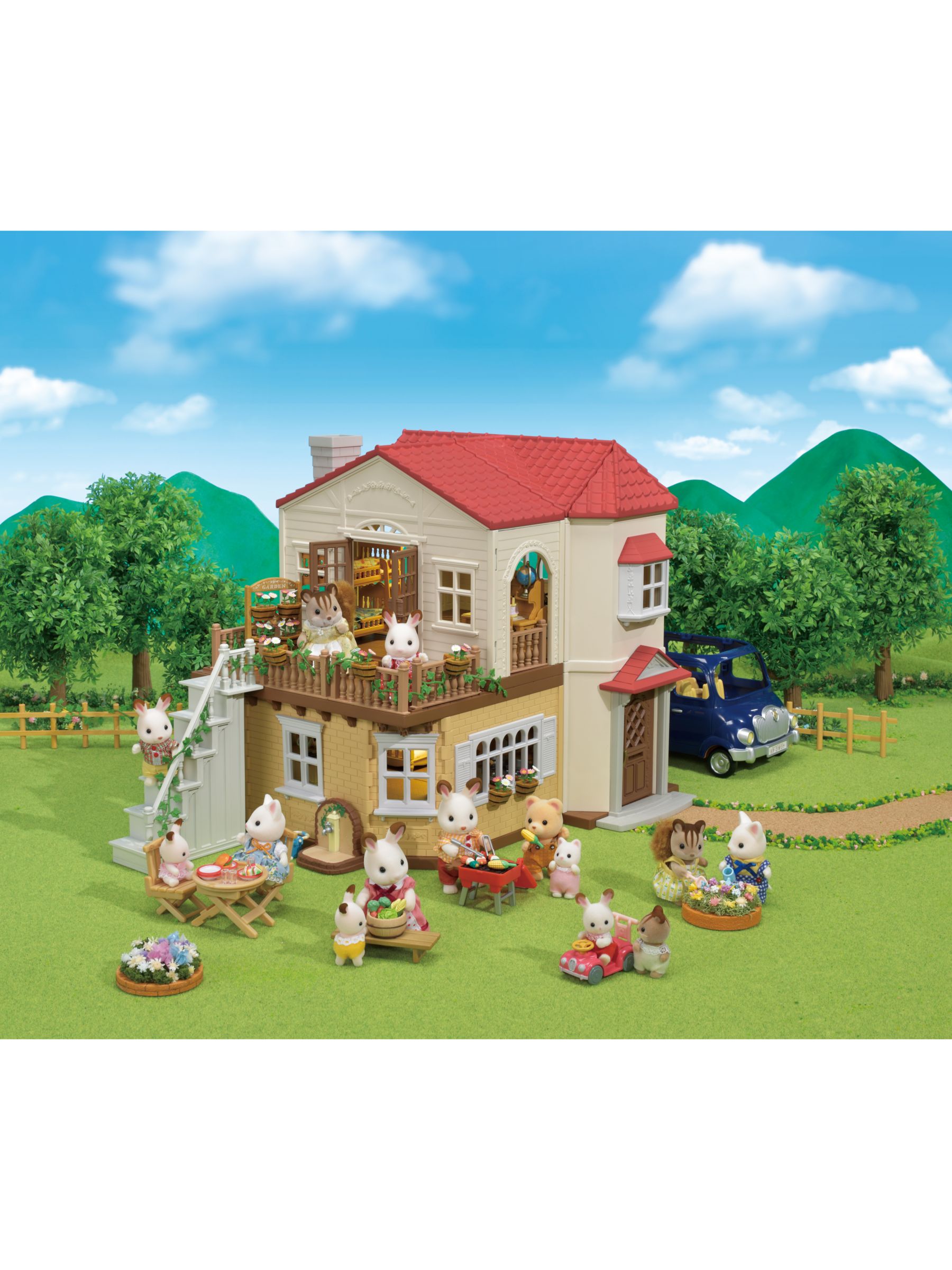 red roof country home sylvanian families