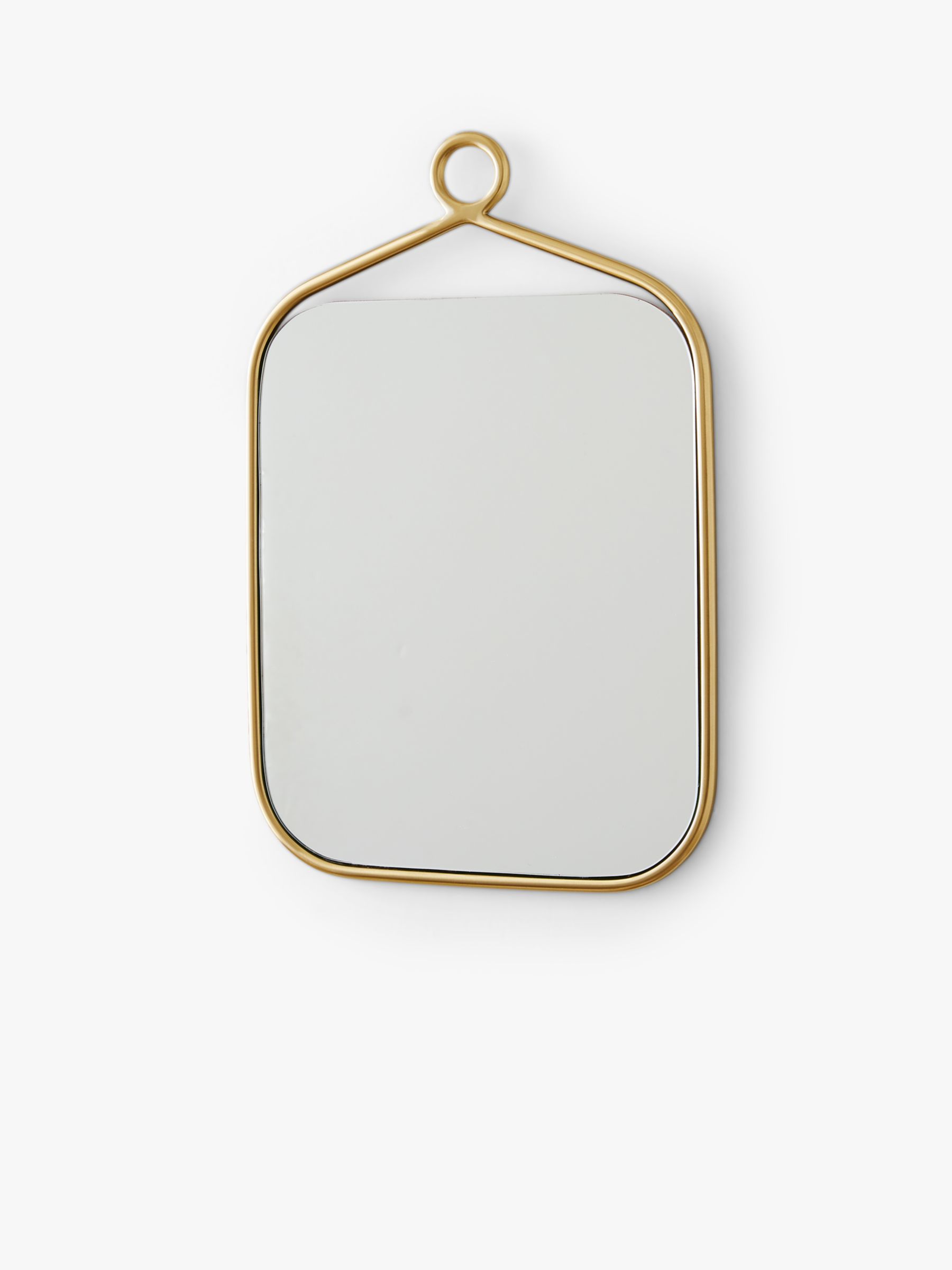 west elm Metal Loop Round Rectangular Mirror review