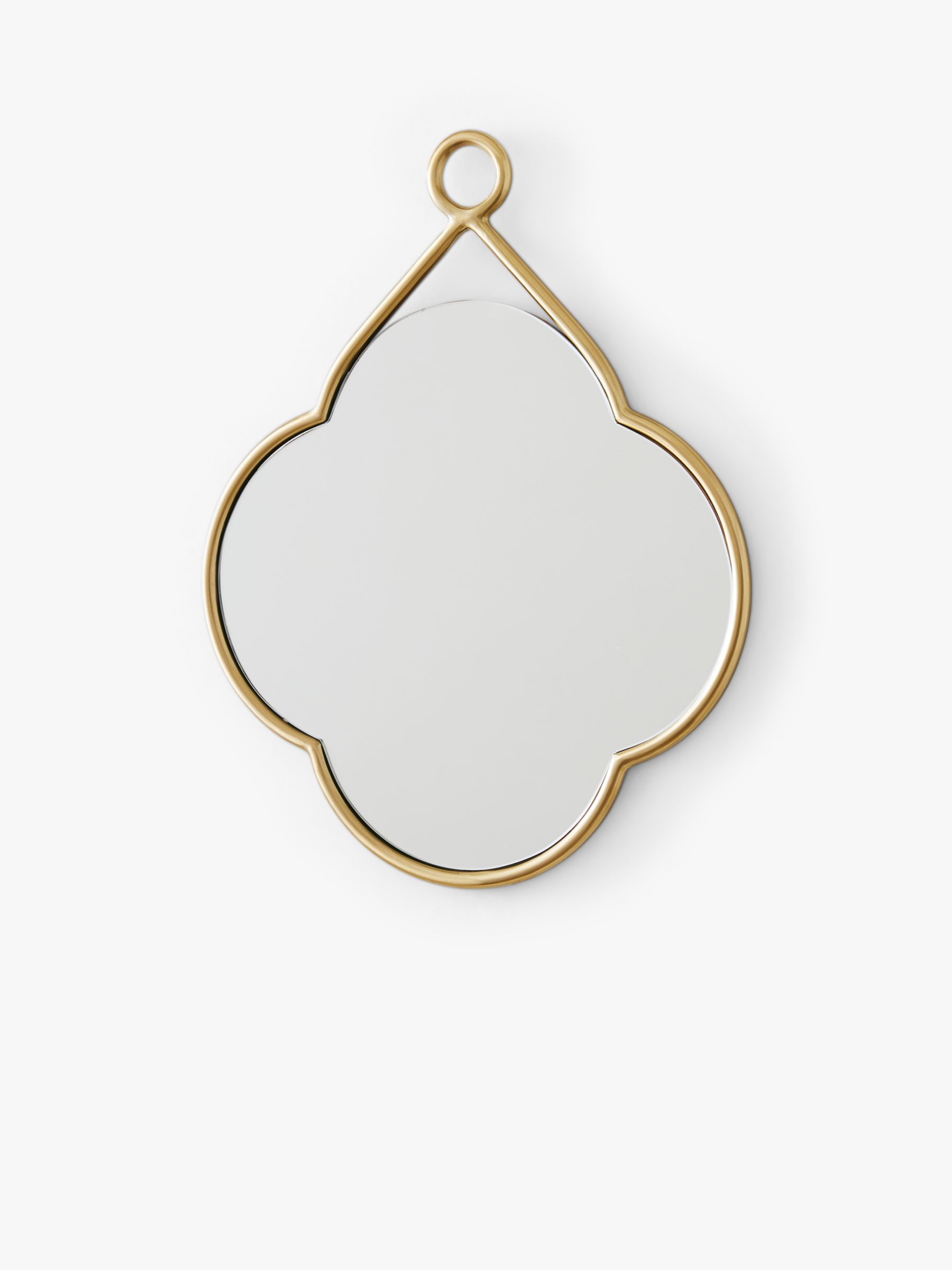 west elm Metal Loop Clover Mirror review