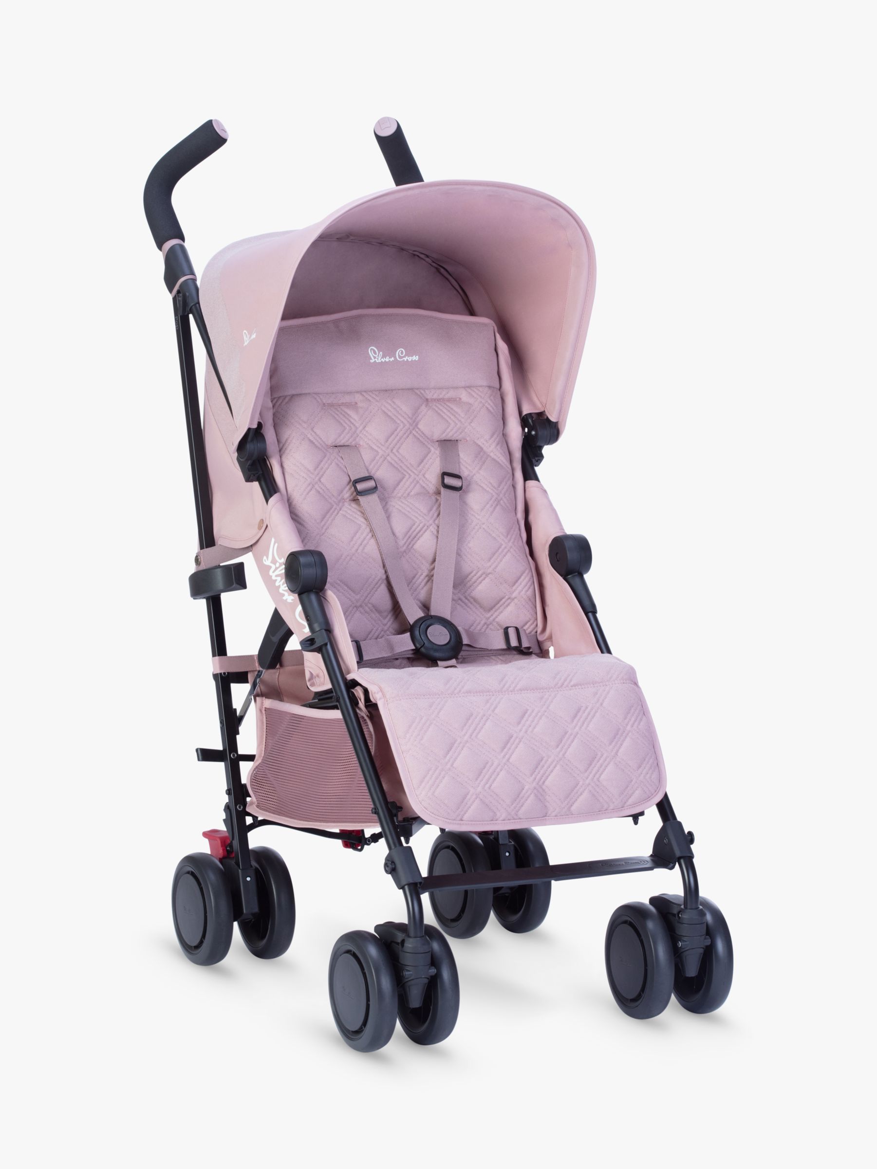 silver cross pink and grey stroller