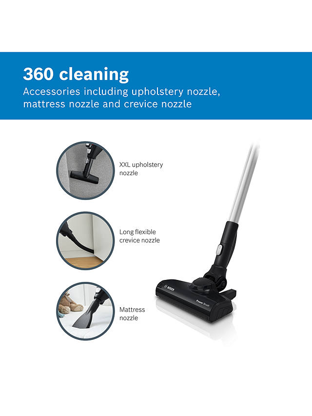 Bosch BCS612GB Unlimited 6 Cordless Vacuum Cleaner, White