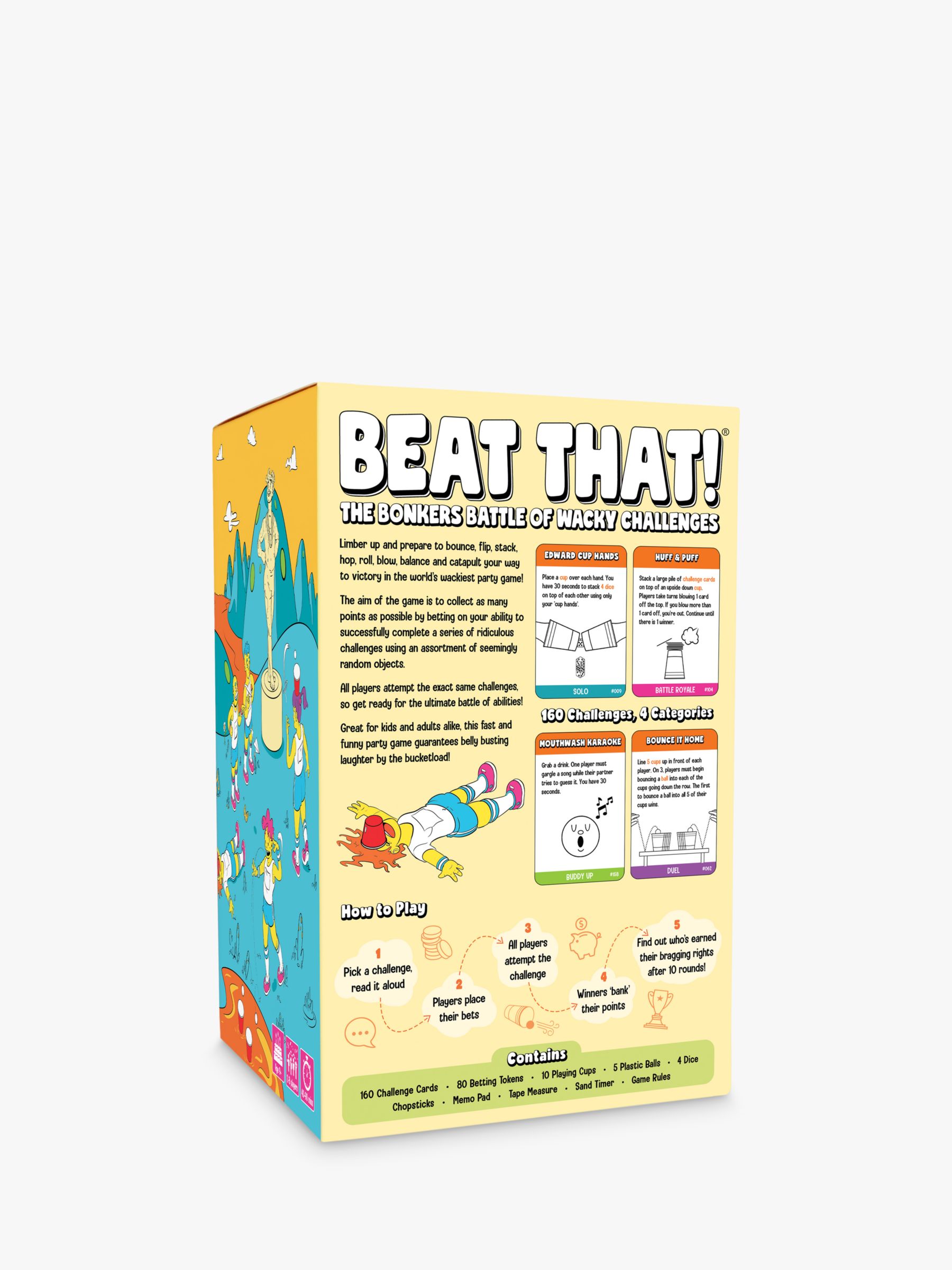Beat That! The Bonkers Battle of Wacky Challenges | Board Games | Zatu  Games UK
