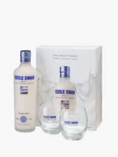 Coole Swan Superior Irish Cream Liqueur with 2x Glasses