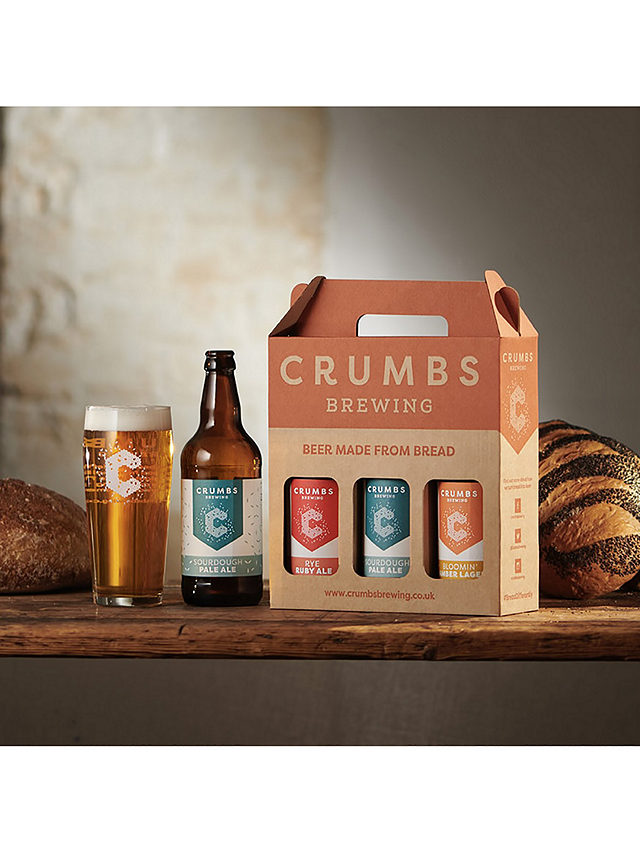Crumbs Brewing Beer Gift, 3x 500ml