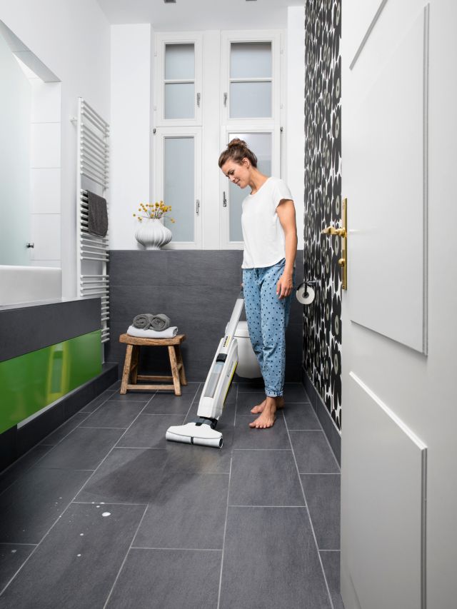 Karcher FC 3 Cordless Electric Hard Floor Cleaner - Perfect for