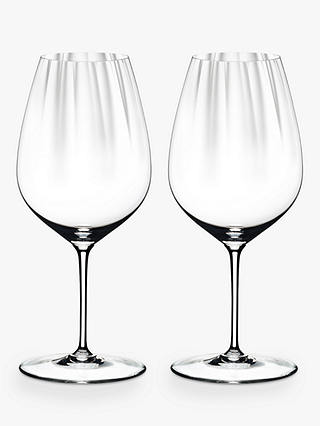 RIEDEL Performance Cabernet Red Wine Glass, Set of 2, 834ml, Clear