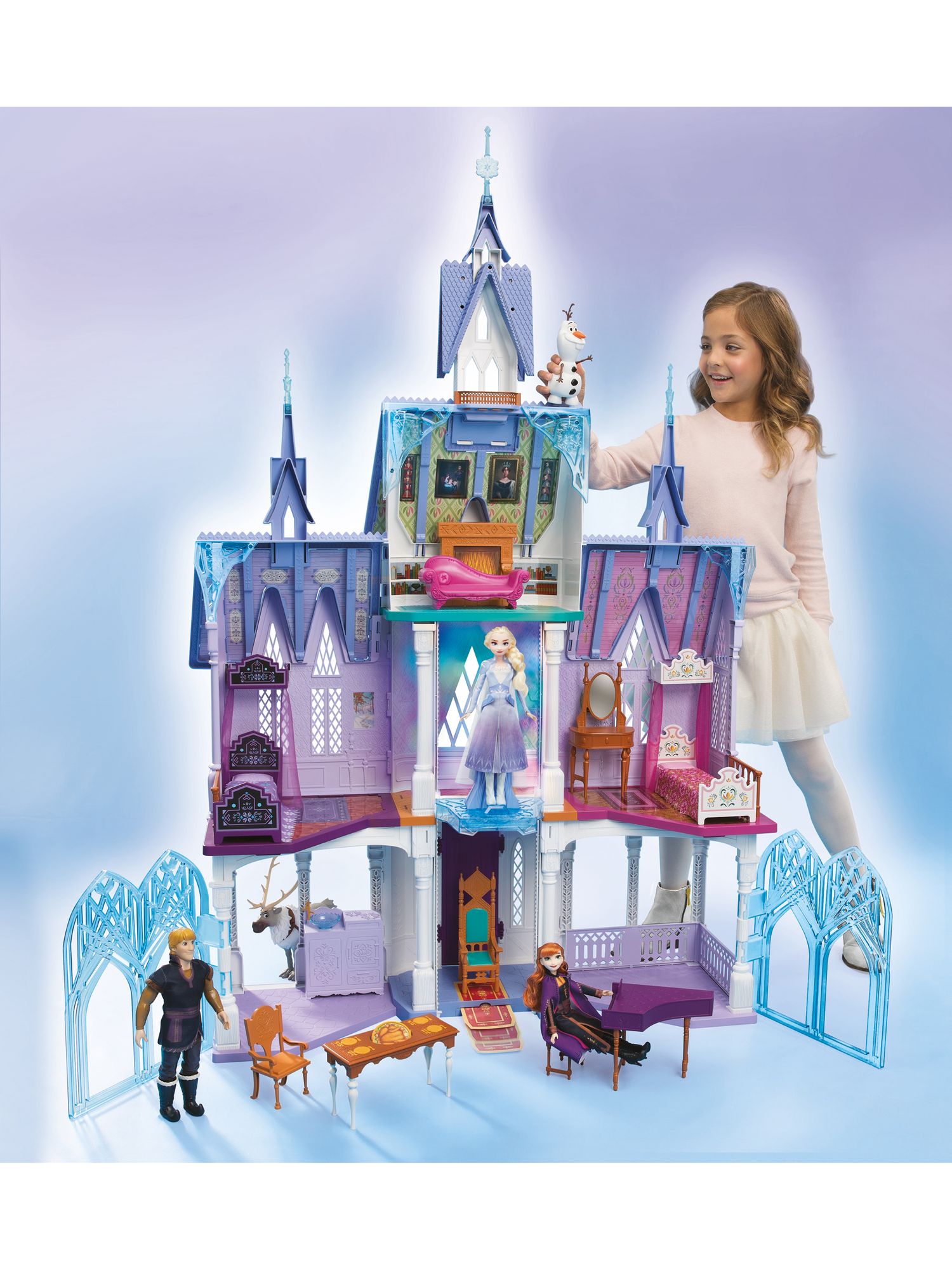 elsa castle dollhouse