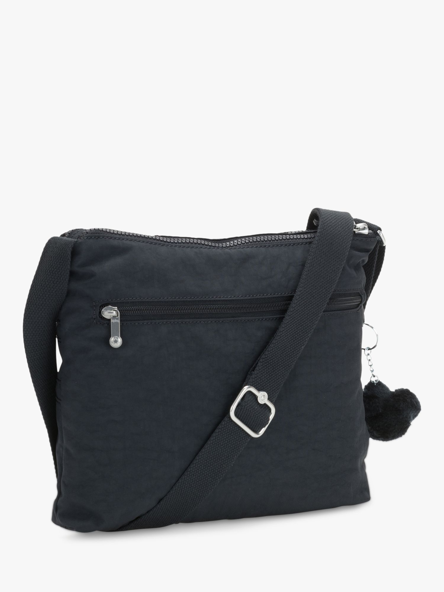 Kipling Alvar Medium Shoulder Bag, True Navy at John Lewis & Partners