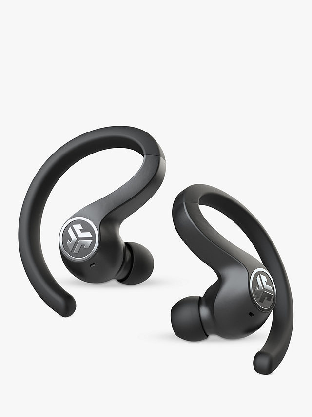 Jlab Audio Air Sport True Wireless Bluetooth Sweat & Weather-Resistant In-Ear Headphones with Mic/Remote, Black